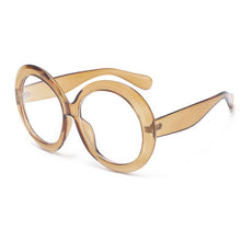 Load image into Gallery viewer, Oversized Unisex Round Sunglasses Women Retro Driving Eye Wear  Men Brand Designer Green Black UV400 Oculos