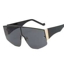 Load image into Gallery viewer, Oversized Women Gradient Sunglasses 2023 Rimless Metal Female Shades Glasses Lady  Brand Designer Eyewear UV400