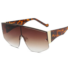 Load image into Gallery viewer, Oversized Women Gradient Sunglasses 2023 Rimless Metal Female Shades Glasses Lady  Brand Designer Eyewear UV400