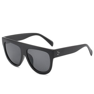 Oversized Women Sunglasses 2022 Shield Shape Luxy Design Big Frame Rivet Shades Sun glasses Woman UV400 sunglass zonnebril dames