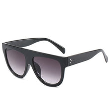 Load image into Gallery viewer, Oversized Women Sunglasses 2022 Shield Shape Luxy Design Big Frame Rivet Shades Sun glasses Woman UV400 sunglass zonnebril dames