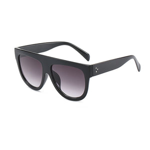 Oversized Women Sunglasses 2022 Shield Shape Luxy Design Big Frame Rivet Shades Sun glasses Woman UV400 sunglass zonnebril dames