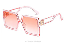 Load image into Gallery viewer, Oversized Women Sunglasses Fashion Square Glasses Vintage D shape Oversized Frame Popular NEW  Glasses Lentes De Sol Mujer
