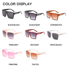Load image into Gallery viewer, Oversized Women Sunglasses Men Lunette De Soleil Femme Luxe Square Gradient Colors Sun Glasses Unisex Oculos De Sol Feminino