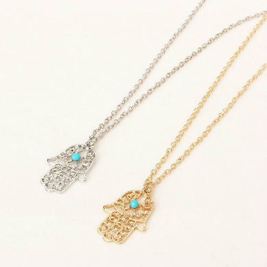 Overwatch Choker Rushed Maxi Necklace Collier Collares Fashion Accessories Hollow Fatima For Palm Pendant Female Long Wholesale