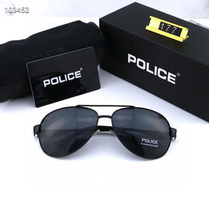 P177 1:1  Polarized POICE Sunglasses Men's Pilot Sun Glass UV400 Brand Designer AAA+ Men's Eyewear очки 2023 New
