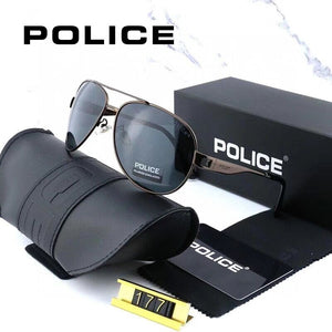 P177 1:1  Polarized POICE Sunglasses Men's Pilot Sun Glass UV400 Brand Designer AAA+ Men's Eyewear очки 2023 New