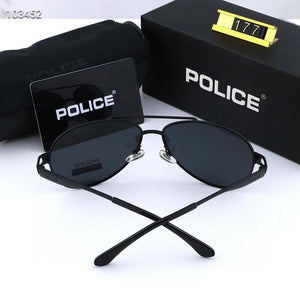 P177 1:1  Polarized POICE Sunglasses Men's Pilot Sun Glass UV400 Brand Designer AAA+ Men's Eyewear очки 2023 New