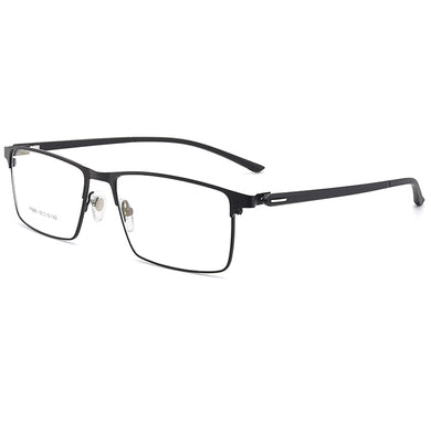 P9960 Men Titanium Alloy Eyeglasses Frame for Men Eyewear IP Electroplating Alloy Material,Full Rim and Half Rim