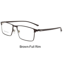 Load image into Gallery viewer, P9960 Men Titanium Alloy Eyeglasses Frame for Men Eyewear IP Electroplating Alloy Material,Full Rim and Half Rim