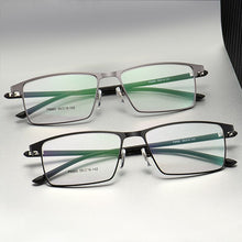 Load image into Gallery viewer, P9960 Men Titanium Alloy Eyeglasses Frame for Men Eyewear IP Electroplating Alloy Material,Full Rim and Half Rim