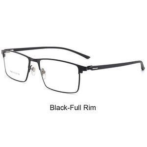 P9960 Men Titanium Alloy Eyeglasses Frame for Men Eyewear IP Electroplating Alloy Material,Full Rim and Half Rim