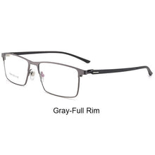 Load image into Gallery viewer, P9960 Men Titanium Alloy Eyeglasses Frame for Men Eyewear IP Electroplating Alloy Material,Full Rim and Half Rim