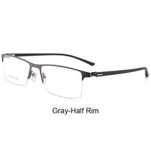 Load image into Gallery viewer, P9960 Men Titanium Alloy Eyeglasses Frame for Men Eyewear IP Electroplating Alloy Material,Full Rim and Half Rim