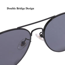 Carica l'immagine nel visualizzatore di Gallery, PARZIN Occhiali da sole da donna Occhiali da sole pilota da uomo Montatura in metallo Occhiali vintage UV400 Lunette De Soleil Femme 