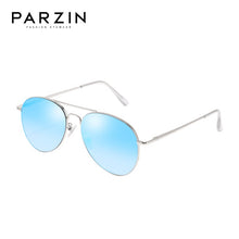 Carica l'immagine nel visualizzatore di Gallery, PARZIN Occhiali da sole da donna Occhiali da sole pilota da uomo Montatura in metallo Occhiali vintage UV400 Lunette De Soleil Femme 