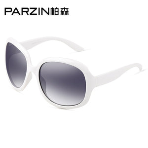 PARZIN Polarized Oversized Sunglasses Women Brand Design  Big Frame Retro Women's Glasses Black UV400 Gafas De Sol Mujer