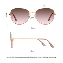 Carica l&#39;immagine nel visualizzatore di Gallery, PARZIN Sunglasses Women Pearl Designer Butterfly Oversized Women&#39;s Sunglasses Shades Party Lentes De Sol Mujer 8223