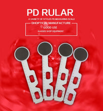 Load image into Gallery viewer, PD ruler ,different model  PVC ruler 4pcs glasses accessories