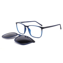 Load image into Gallery viewer, PENNY Polarized Clip On Glasses Sunglasses Men Magnetic  ULTEM Light Optical Prescription Eyewear Frames Eyeglass F050