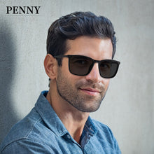 Load image into Gallery viewer, PENNY Polarized Clip On Glasses Sunglasses Men Magnetic  ULTEM Light Optical Prescription Eyewear Frames Eyeglass F050