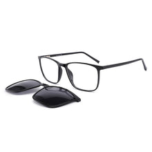 Load image into Gallery viewer, PENNY Polarized Clip On Glasses Sunglasses Men Magnetic  ULTEM Light Optical Prescription Eyewear Frames Eyeglass F050