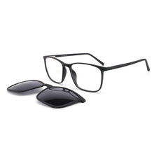 Load image into Gallery viewer, PENNY Polarized Clip On Glasses Sunglasses Men Magnetic  ULTEM Light Optical Prescription Eyewear Frames Eyeglass F050