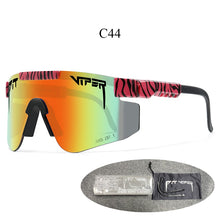 Load image into Gallery viewer, PIT VIPER BRAND Designer Sunglasses Men UV400 Eyewear Double Legs Male Wide Sun Glasses Fishing Goggles Women Retro Vintage