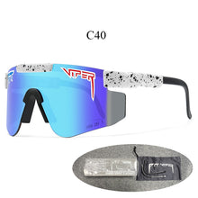 Load image into Gallery viewer, PIT VIPER BRAND Designer Sunglasses Men UV400 Eyewear Double Legs Male Wide Sun Glasses Fishing Goggles Women Retro Vintage
