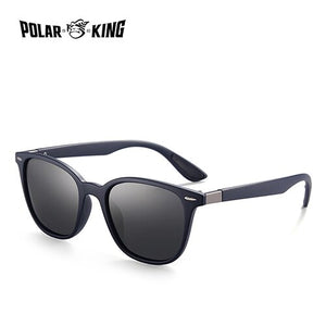 POLARKING Brand Designer Polarized Men's Sunglasses Oval Driving Sun Glasses Fishing Travel Eyewear Plastic Glasses UV400 oculos