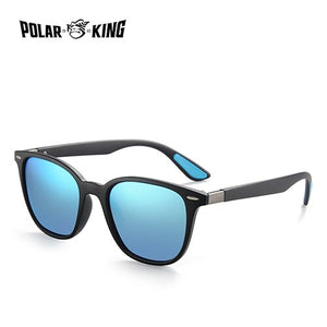 POLARKING Brand Designer Polarized Men's Sunglasses Oval Driving Sun Glasses Fishing Travel Eyewear Plastic Glasses UV400 oculos