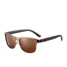 Load image into Gallery viewer, POLARKING Brand Metal Designer Polarized Sunglasses For Driving Men Oculos Square Sun Glasses For Men&#39;s Travel Eyewear