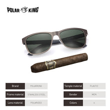 Load image into Gallery viewer, POLARKING Brand Metal Designer Polarized Sunglasses For Driving Men Oculos Square Sun Glasses For Men&#39;s Travel Eyewear