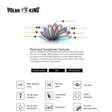 Load image into Gallery viewer, POLARKING Brand Metal Designer Polarized Sunglasses For Driving Men Oculos Square Sun Glasses For Men&#39;s Travel Eyewear
