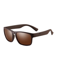 Load image into Gallery viewer, POLARKING Brand Polarized Sunglasses For Men Plastic Oculos de sol Men's  Square Driving  Eyewear Travel Sun Glass