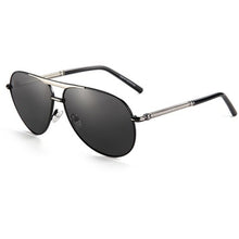 Load image into Gallery viewer, POLARKING Brand Retro Metal Polarized Sunglasses For Men Driving Gradient Sun Glasses For Traveling Fishing Eyewear