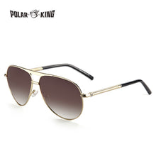 Load image into Gallery viewer, POLARKING Brand Retro Metal Polarized Sunglasses For Men Driving Gradient Sun Glasses For Traveling Fishing Eyewear