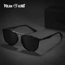 Load image into Gallery viewer, POLARKING Brand Retro Polarized Sunglasses For Men Driving Double Bridge Glasses Male TR90 Fishing Eyewear Gafas Oculos de sol