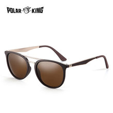 Load image into Gallery viewer, POLARKING Brand Retro Polarized Sunglasses For Men Driving Double Bridge Glasses Male TR90 Fishing Eyewear Gafas Oculos de sol