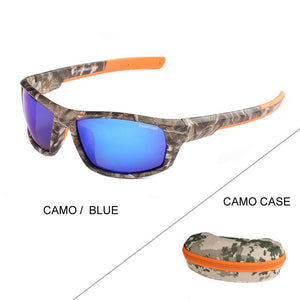 POLARSNOW 2022 Top Quality Brand Camo Frame Sun Glasses Polarized Lens Men Fishing Sports Sunglasses Goggle UV400 Eyewear PS8621