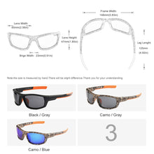 Load image into Gallery viewer, POLARSNOW 2022 Top Quality Brand Camo Frame Sun Glasses Polarized Lens Men Fishing Sports Sunglasses Goggle UV400 Eyewear PS8621