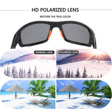 Load image into Gallery viewer, POLARSNOW 2022 Top Quality Brand Camo Frame Sun Glasses Polarized Lens Men Fishing Sports Sunglasses Goggle UV400 Eyewear PS8621