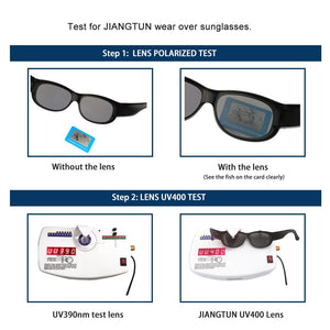 POLARSNOW Brand Oval Sunglasses Polarized Glasses Fit Over Prescription Glasses UV400 Shades that Cover Myopia Optical Eyewear