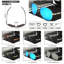 Load image into Gallery viewer, POLICE High End Brand Modeling Outdoor Fishing Sunglasses Men Driving Sports Rays SunGlasses Polarized Light 618