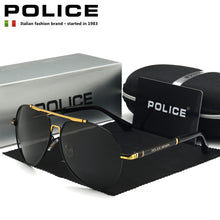 Load image into Gallery viewer, POLICE High End Brand Sunglasses Classic Polarized Glasses Brand Designer Men Driving Retro SunGlass UV400 P758