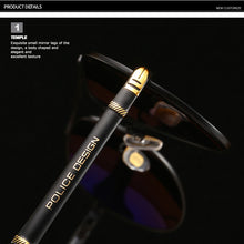 Load image into Gallery viewer, POLICE High End Brand Sunglasses Classic Polarized Glasses Brand Designer Men Driving Retro SunGlass UV400 P758