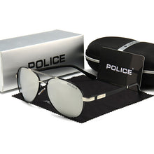 Carica l&#39;immagine nel visualizzatore di Gallery, POLICE P618 Pilot Sunglasses Men&#39;s Classic Polarized Lens Brand Designer Men Driving Retro Sun Glass UV400 Occhiali Da Sole