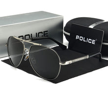 Load image into Gallery viewer, POLICE P758 Men&#39;s Sunglasses Classic Polarized Glasses Brand Designer Men Driving Retro Sun Glass UV400 Occhiali Da Sole 2023