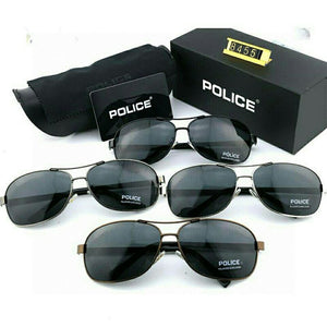 POLICE Trends 2022 Style Aviation Sunglasses Retro Men Polarized Brand Design Eyewear Male Driving UV400 Anti-glare Glasses