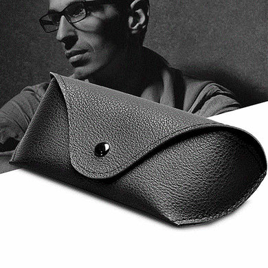 PU Leather Glasses Case Cover Sunglasses Glasses Holder Box Eyeglasses Solid Storage Box Light PU Sunglasses Pouch Bag